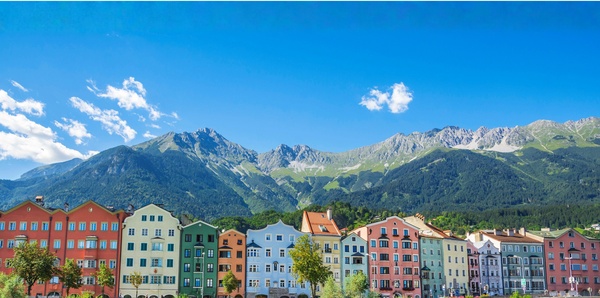 Innsbruck, capital of Tirol, Austria 